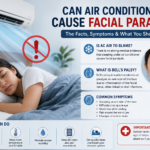 Air conditioning and facial paralysis